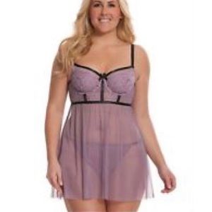 Cacique Longline Lace Babydoll